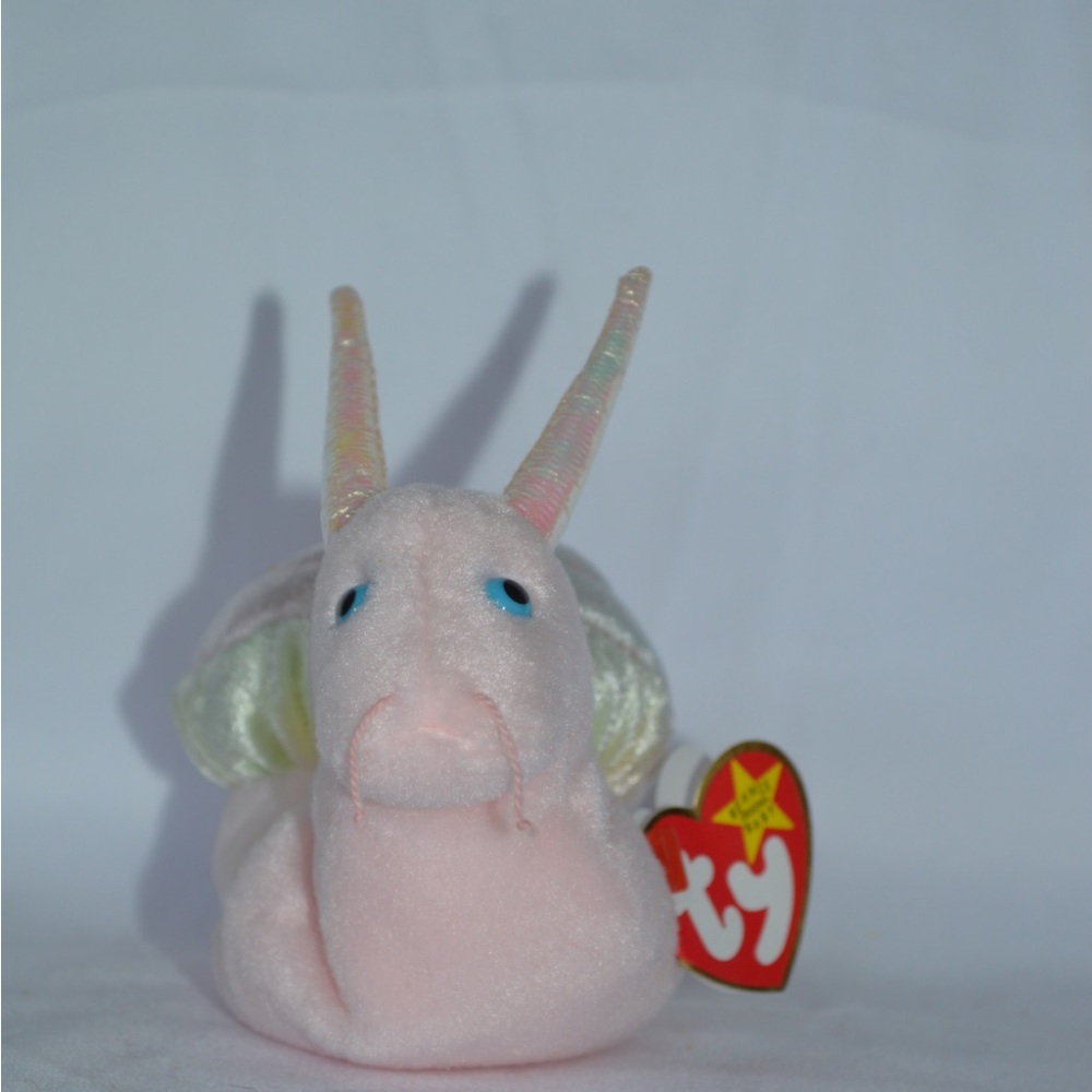 RARE TY SWIRLY SNAIL BEANIE BABY Tags ERRORS MINT RETIRED TOY FIGURE COLLECTIBLE